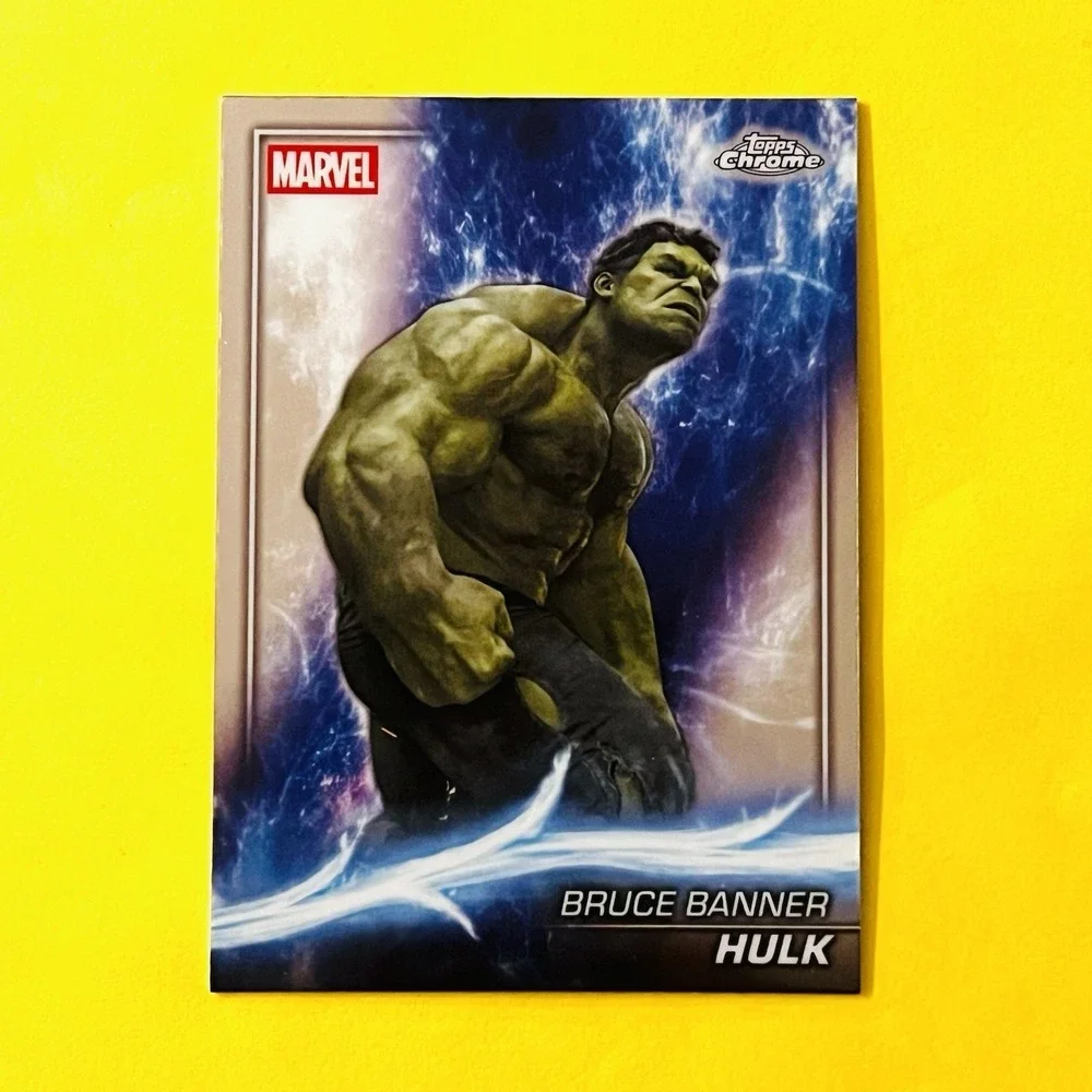 2025 Topps Chrome Marvel Phase One Hulk #27 Bruce Banner Avengers